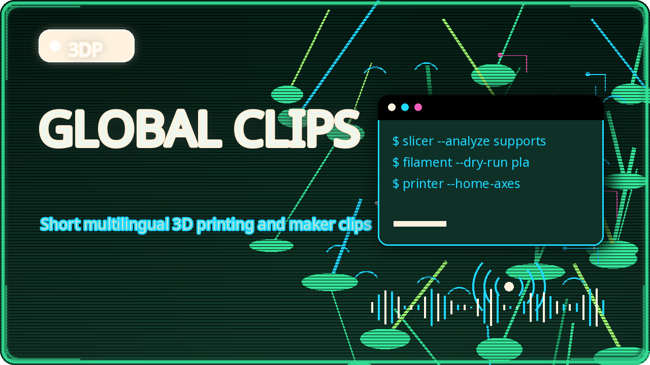 Thumbnail for 260520 Global 3D Printing Makers - Shorts